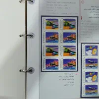 8 آلبوم تمبر تک و بلوک وآلبوم تمبر امام|کلکسیون سکه، تمبر، اسکناس|ابریشم, |دیوار