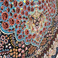 یک عدد فرش ارکیده سرمه ای ۱۲ متری ۷۰۰ شانه|فرش|شهریار, شهریار|دیوار