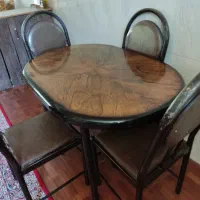 میز غذا خوری ۴ نفره|میز و صندلی غذاخوری|دورود, |دیوار