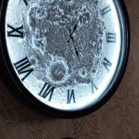 تابلوماه.ساعت ماه.تزئینی .کادویی.دکوری|ساعت دیواری و تزئینی|تهران, افسریه جنوبی|دیوار