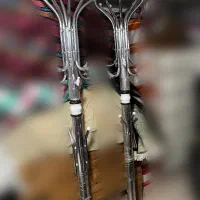 دو عدد چوب لباسی استیل(کفی سنگ)