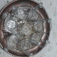 سینی،لیوان و کفگیر مس باکیفیت