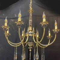 لوستر سنگی کلاسیک تولیدی لوستر رستمی|لوستر و چراغ آویز|زنجان, |دیوار