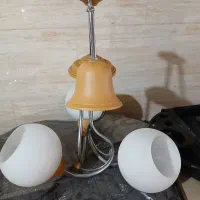 لوستر ۳ شاخه ویک لوستر رومیزی|لوستر و چراغ آویز|تبریز, |دیوار