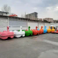 قایق پدالی پارویی تفریحی ورزشی فولکسی فایبر گلاس|قایق و سایر وسایل نقلیه|تهران, آبشار تهران (دریاچه)|دیوار