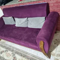 مبل ۸نفره دو رنگ