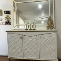 کنسول سفید|بوفه، ویترین، کنسول|خوی, |دیوار