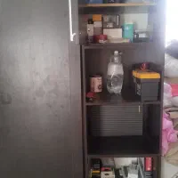 کتابخانه|کتابخانه، شلف، قفسههای دیواری|یزد, |دیوار