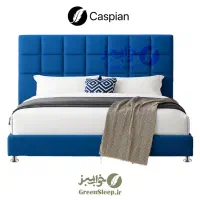 تختخواب باکس هتلی دونفره + تاج مدل کاسپین - اقساط