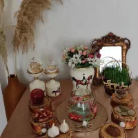 هفت سین وپا سماوری|صنایع دستی و سایر لوازم تزئینی|سنقر, |دیوار