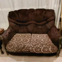 مبلمان راحتی زیبا با رنگ کلاسیک