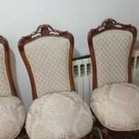 سرویس مبلمان پذیرایی9نفره با میز ناهار خوری 10نفر