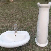 سنگ روشویی سالم و تمییز