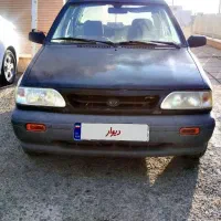 پراید مدل 85 مشکی متالیک شاسی پلمپ بی رنگ