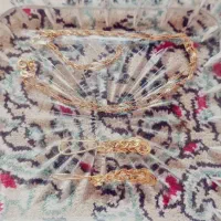 گوشواره و گردنبند طلا