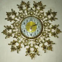 ساعت دیواری برنزی