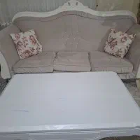 مبل 7نفره جنس پارچه ترک|مبلمان خانگی و میز عسلی|آستارا, |دیوار