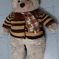 خرس بزرگ عروسکی یک متری|اسباب‌‌بازی|شیراز, وصال|دیوار