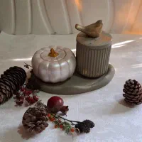 گیفت شمع اکسسوری سنگی|صنایع دستی و سایر لوازم تزئینی|بندر ماهشهر, |دیوار