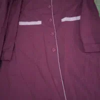 مانتو فرم مدرسه درحدنو سالم بدون پارگی سایز۴۲
