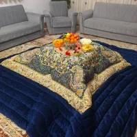 لحاف کرسی ترمه دستدوز سنتی یلدایی یزد