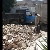 حمل نخاله و مصالح با نیسان کمپرسی