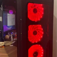 قاب کیس گیمینگ گرین