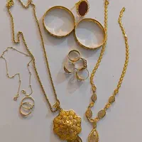 طلا پابند انگشتر گردنبند نیم ست گوشواره النگو دست|جواهرات|شیراز, فرهنگ شهر|دیوار