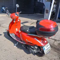 موتور وسپا اسپورت ۱۷۰ccصفر خشک رنگ قرمز|موتورسیکلت|رشت, یخسازی|دیوار