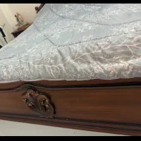 تخت دونفره جنس چوب درجه ۱