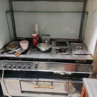 فر آشپزی بزرگ چرخ دار