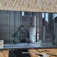 تلویزین LG پنل شکسته قطعات سالم