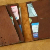 کیف مدارک چرم