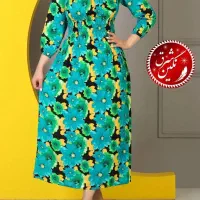 پیراهن نخی مدل ساحلی وارداتی