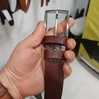 کمربند چرم گاو میش اصلی و سنتی کار دست