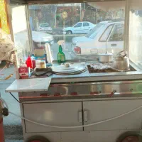 فر فلافلی و سیب زمینی تخم مرغ