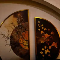 تابلو دو تیکه