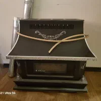 بخاری گازی پلار طرح شومینه