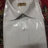 پیراهن مردانه سفید سایز لارجکاملا نو