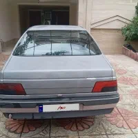 پژو ۴۰۵  دو گانه شرکتی بی رنگ