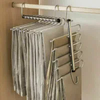 شال آویز شلوار آویز نظم دهنده استیل|جاکفشی، کمد، دراور|تبریز, |دیوار
