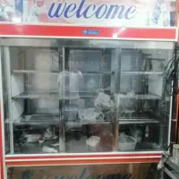 یخچال ویترینی ۶ دره تمیز