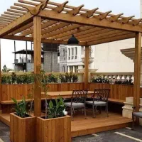 تهیه و نصب ترموود،الاچیق،سونا،روف گاردن.نما|خدمات پیشه و مهارت|تهران, تجریش|دیوار