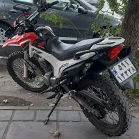 موتور سیکلت تریل  کراس فلات 200 عروسک و تمیز