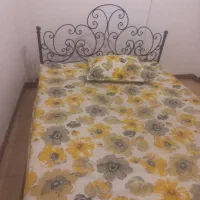 تخت دونفره فرفورژه با تشک