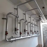 لوله کشی گاز ، جوشکاری و خرده کاری