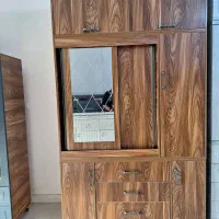 کمد دیواری قابل جابه جابیی وتخت خواب|جاکفشی، کمد، دراور|اندیشه, اندیشه فاز ۴|دیوار