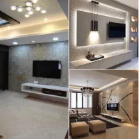 اجرای دکورکناف/عاملیت فروش/بازسازی/کابینت و تایل|مصالح و تجهیزات ساختمان|صدرا-فارس, فاز ۱|دیوار