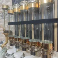 سیلو قهوه شیشه ای