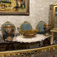 ظروف پایه برنز گلدکیش